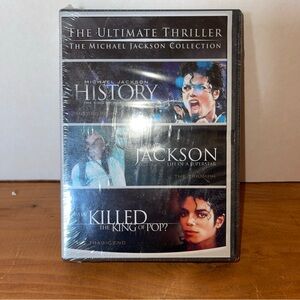 Michael Jackson The Ultimate Thriller DVD Collection 3-Disc Pop Documentary